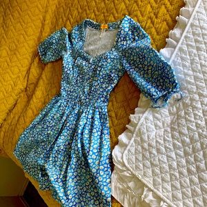 Original Bernie Dexter 1950 replica Daisy dress mid knee